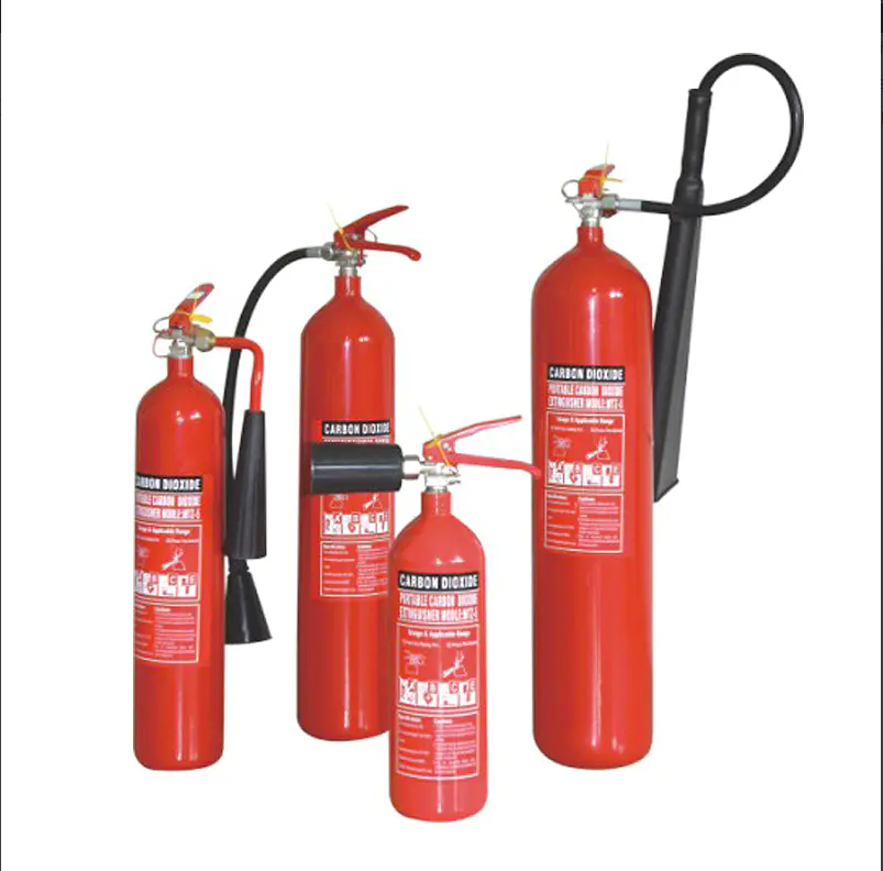 What are the characteristics of foam fire extinguishing agents, dry powder extinguishing agent and carbon dioxide fire extinguishing agents?
