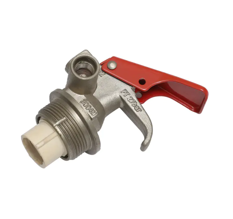 What is an aluminum dry powder valve?